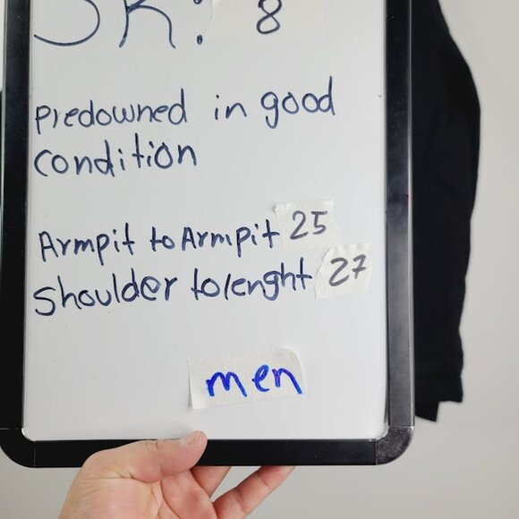 Levi's Men's Black Four-Pocket Washed Cotton Hooded Military Jacket Size S - Picture 6 of 6